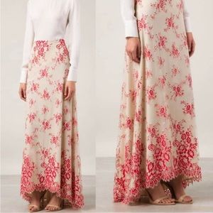 Alice+Olivia Kira Floral Maxi Skirt.